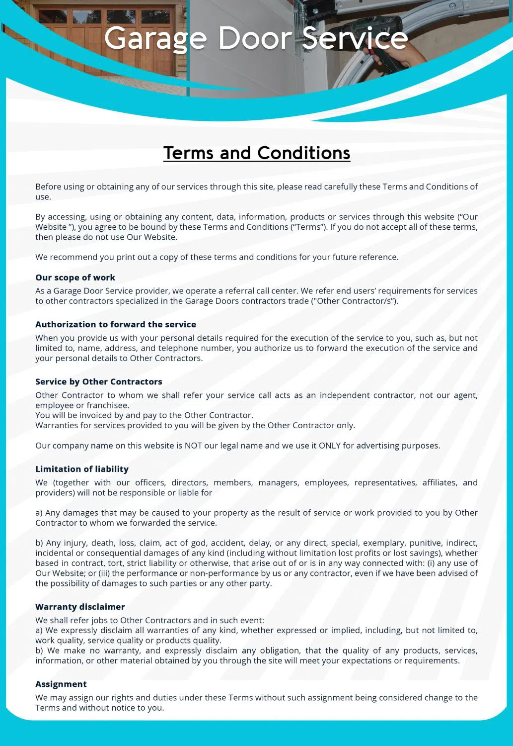 Capitol Garage Door Service Oxford, GA 678-753-9248 - terms-gr-10m